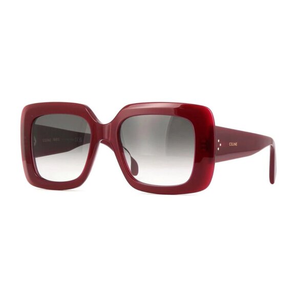 Celine Accessories - celine sunglasses CL40263I 69B Shiny Bordeaux / Smoke Gradient